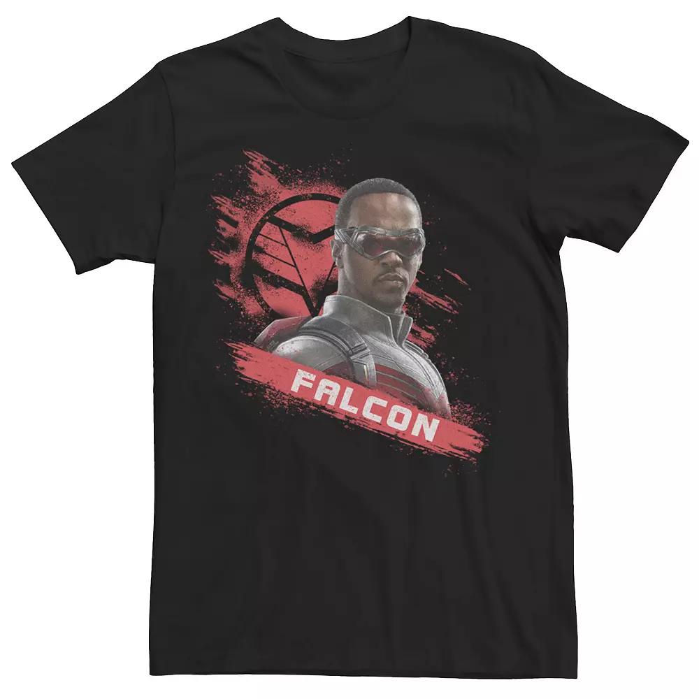 Men's Marvel Falcon & Winter Soldier Falcon Distressed Symbol Tee,  Product Image