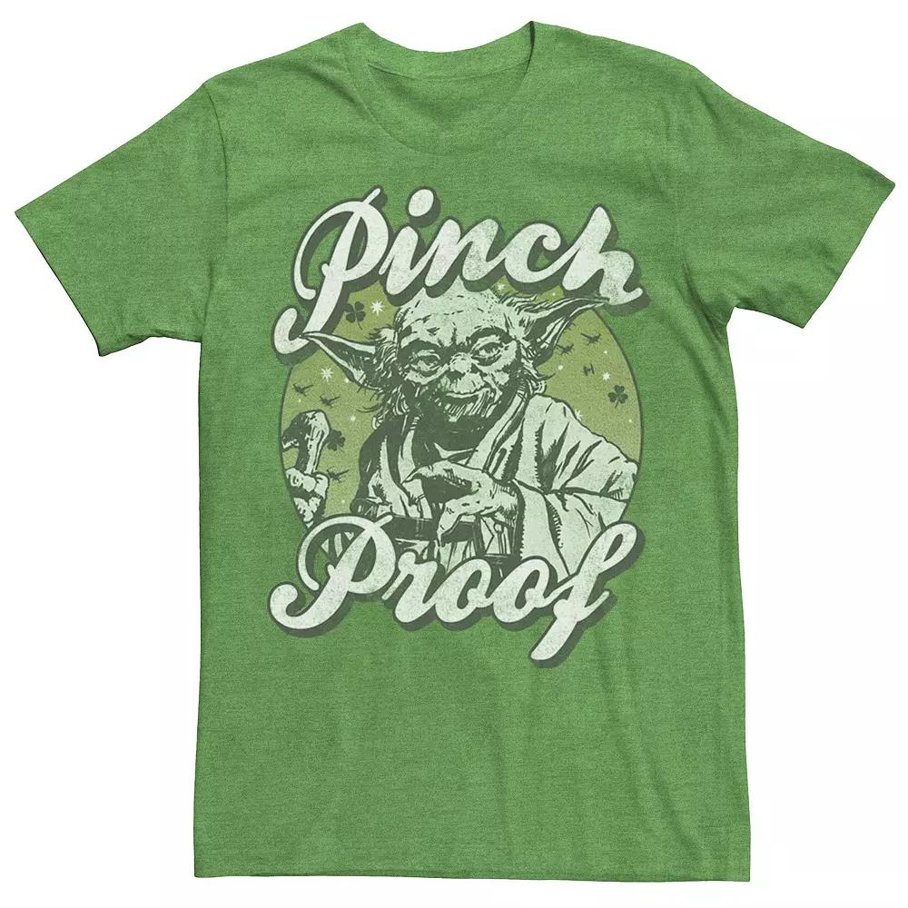 Men's Star Wars Yoda Pinch Proof St. Patrick's Tee,  Product Image
