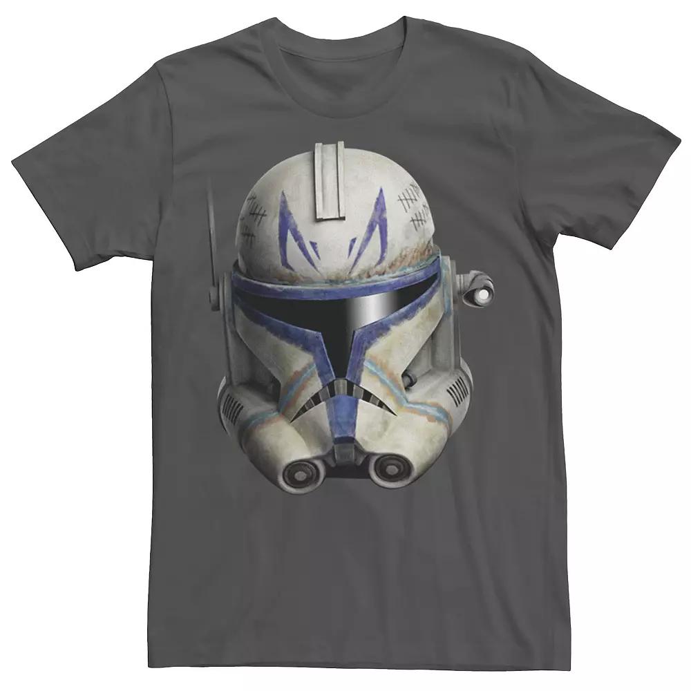 Men's Star Wars: Clone Wars Clone Commander Rex Big Face Tee,  Product Image