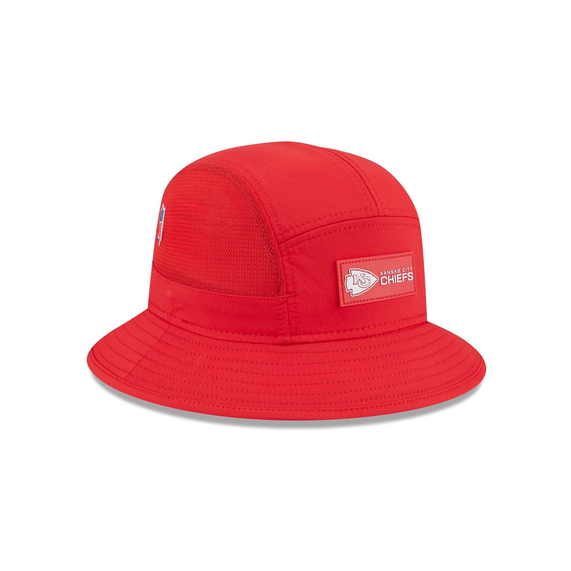 Kansas City Chiefs 2025 Sideline Hot Weather Bucket Hat Male Product Image