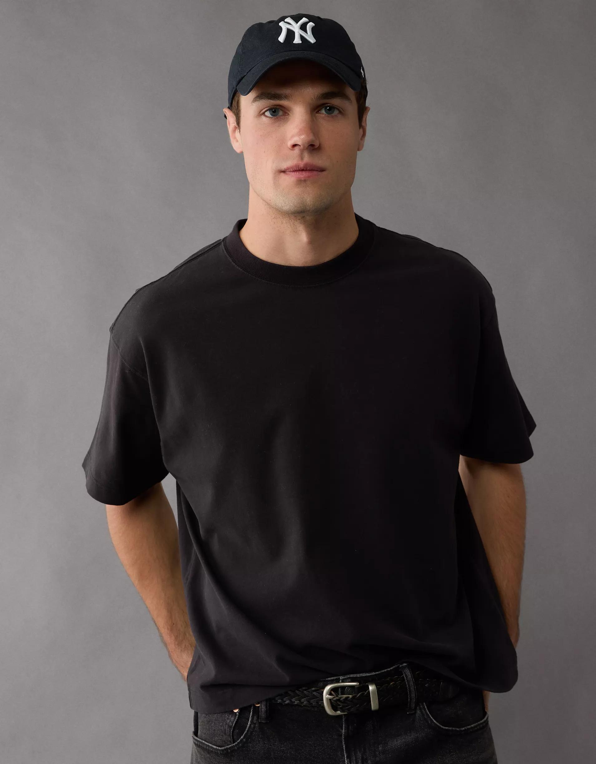 AE Boxy Sueded Jersey T-Shirt Product Image