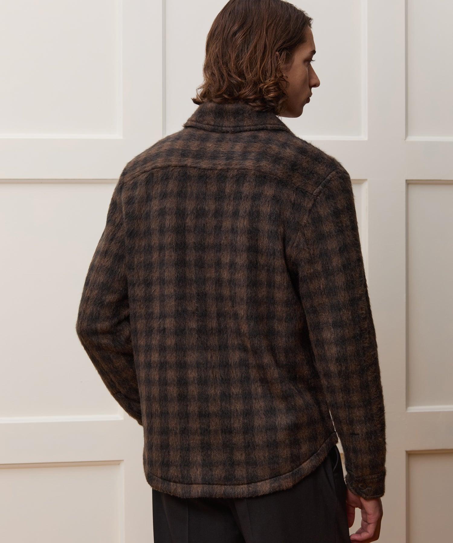 Buffalo Check Mohair Overshirt Product Image