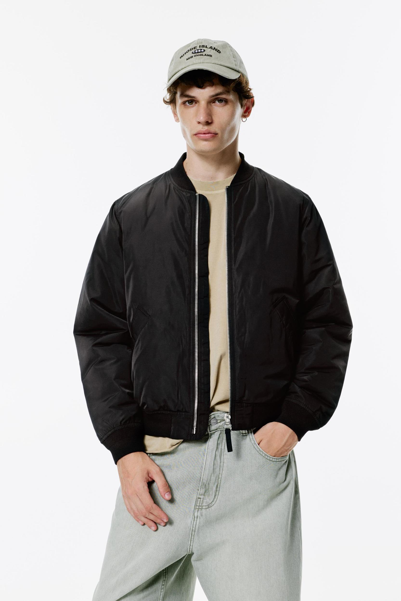 Padded bomber jacket Product Image