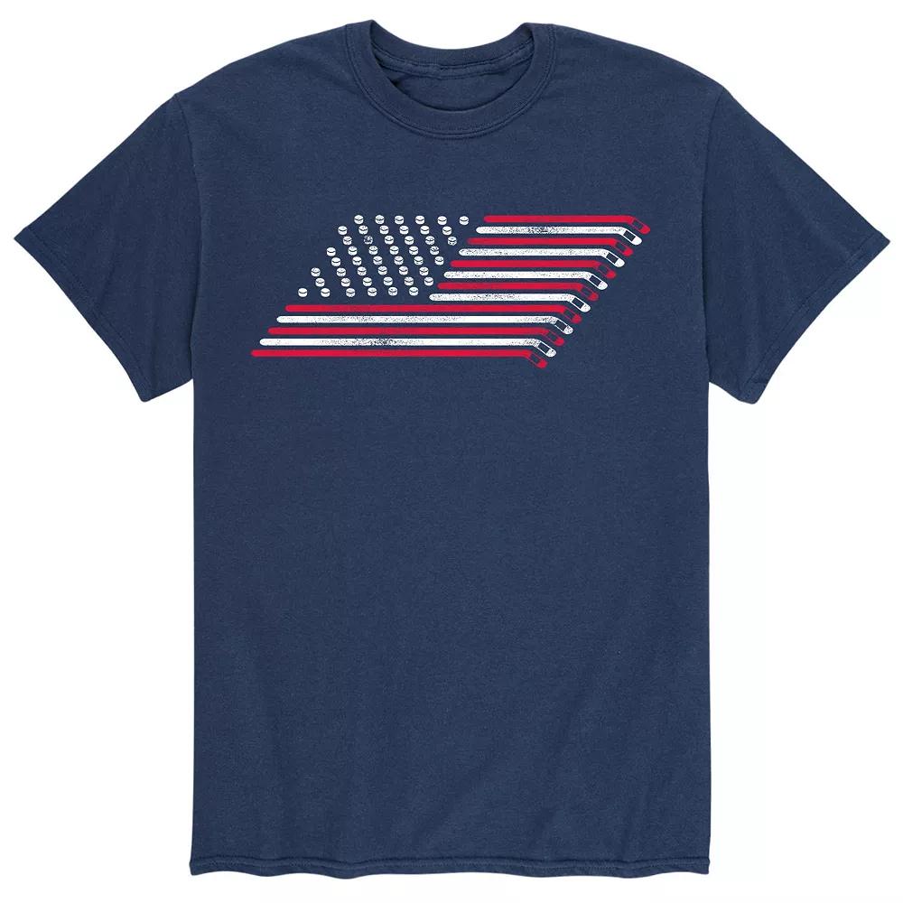 Men's Hockey Flag Tee,  Product Image