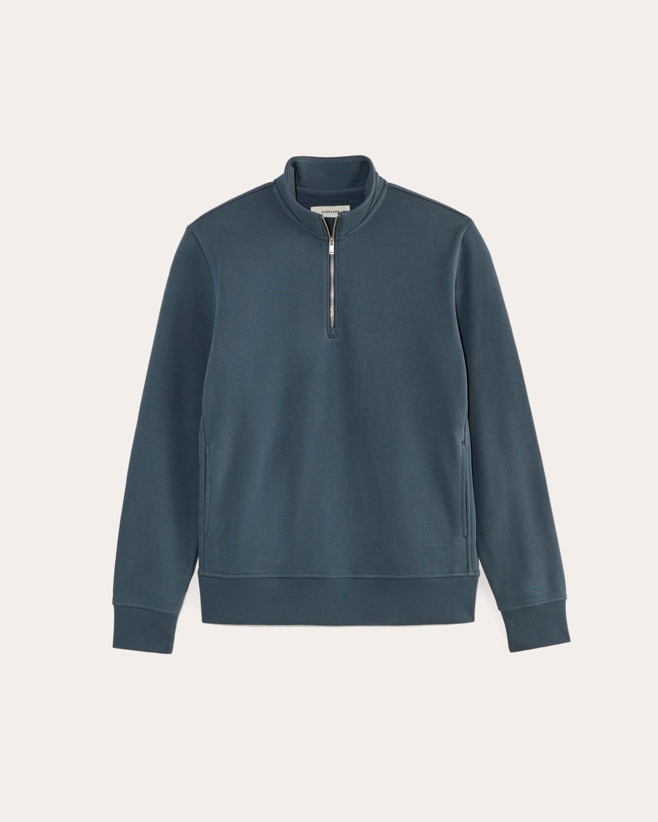 The Off-Duty Terry Quarter-Zip Product Image