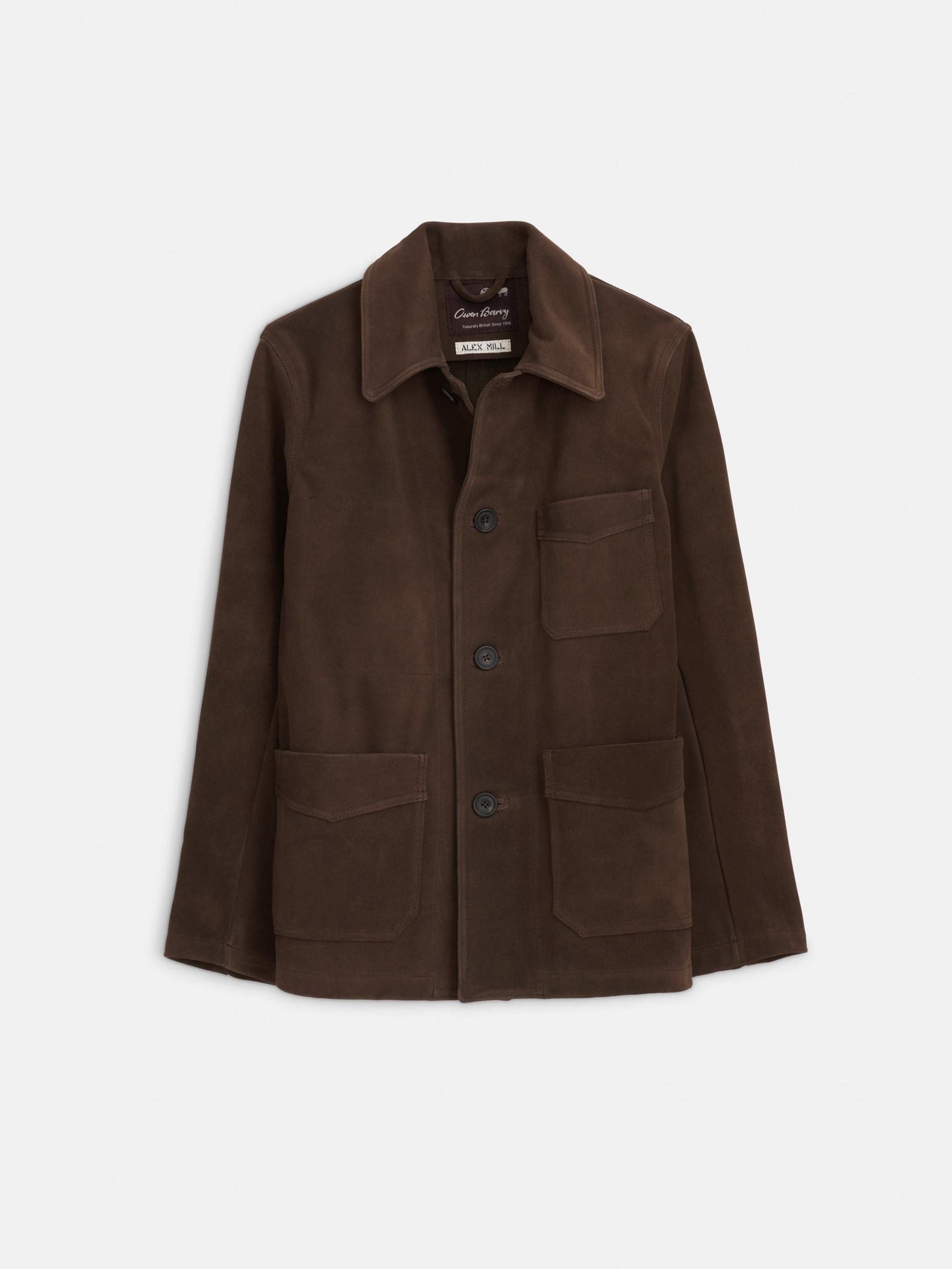 Owen Barry x Alex Mill Work Jacket in Suede Product Image