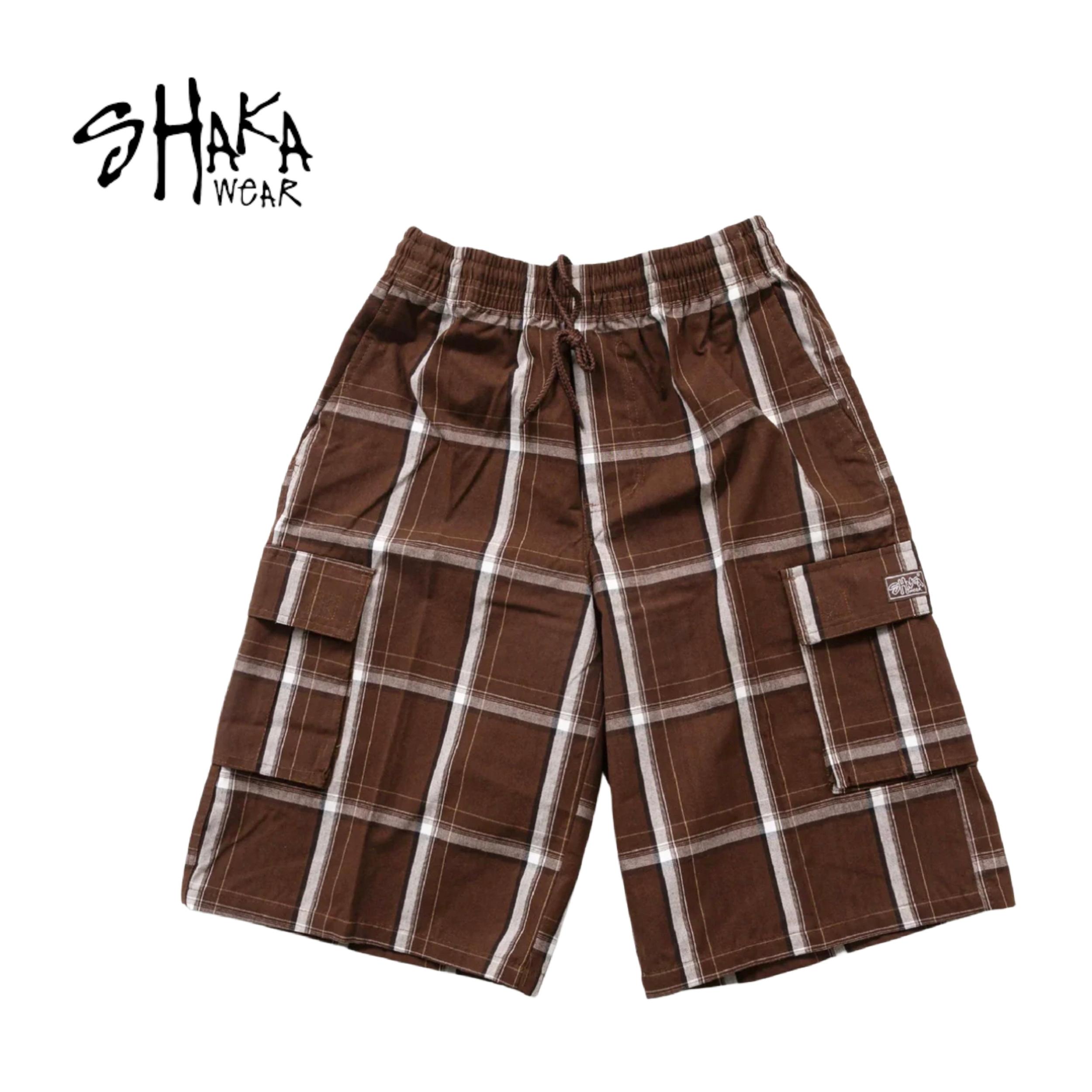 Shaka Wear Plaid Shorts Male Product Image