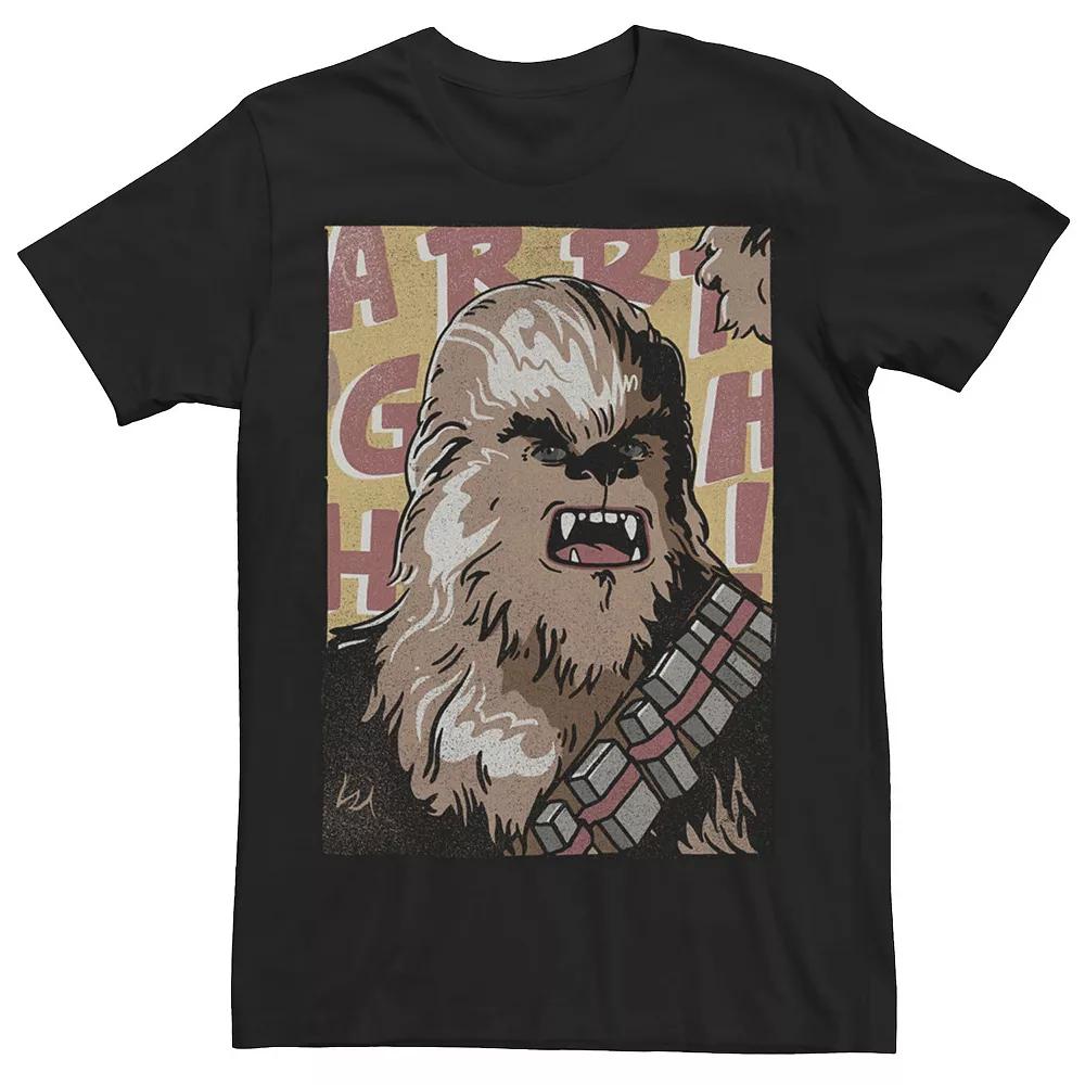 Men's Star Wars Chewbacca Comic Book Character Portrait Tee,  Product Image