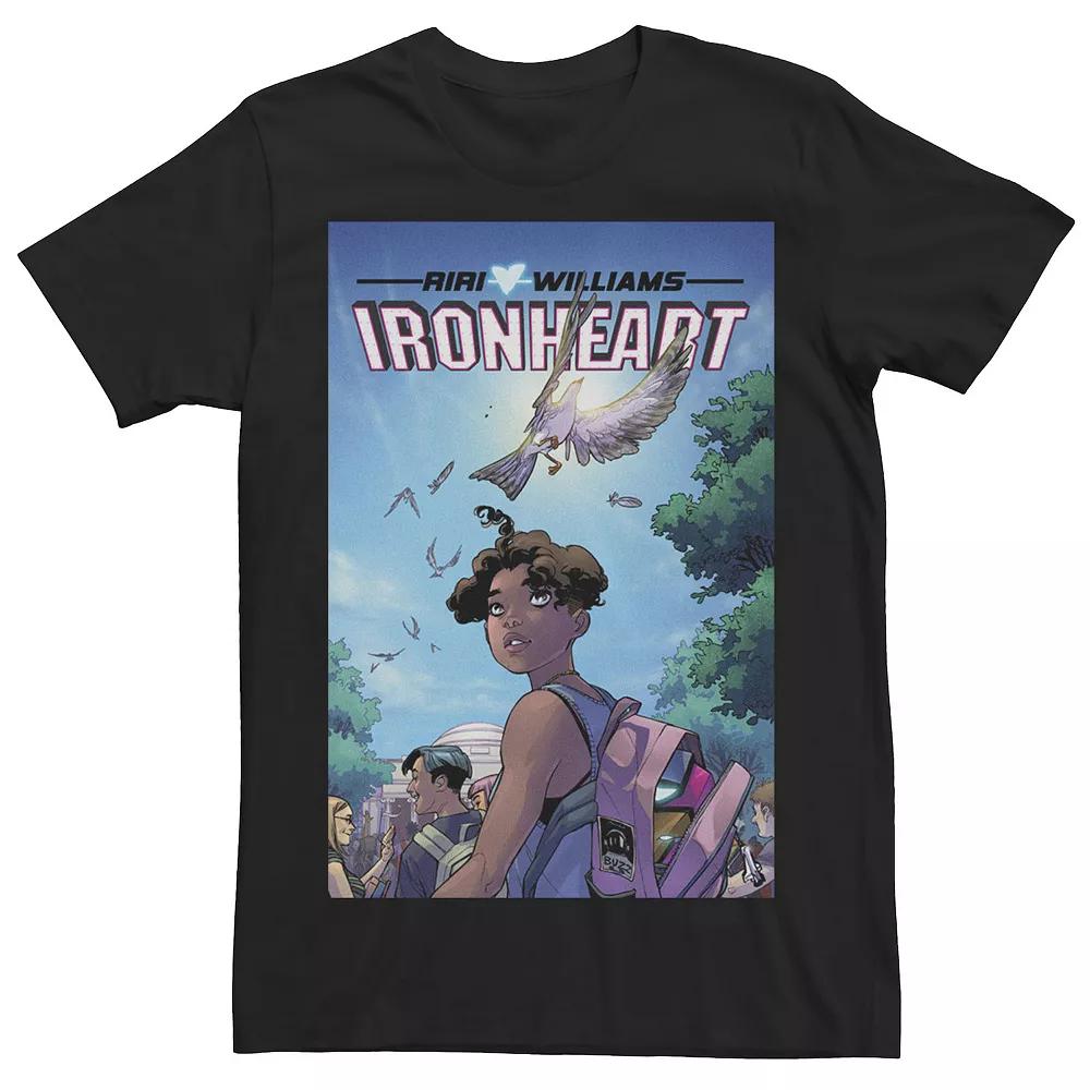 Men's Marvel Ironheart Kidnapping Of Daija Comic Book Cover Tee,  Product Image