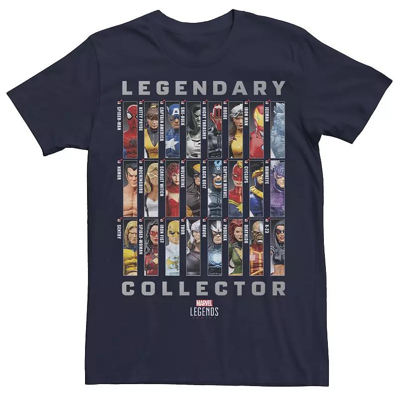 Men's Marvel Legends Series Legendary Collector Checklist Tee,  Product Image