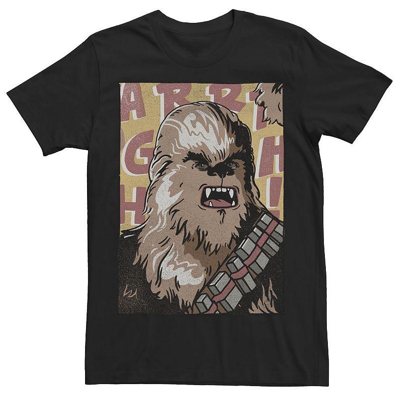 Men's Star Wars Chewbacca Comic Book Character Portrait Tee,  Product Image