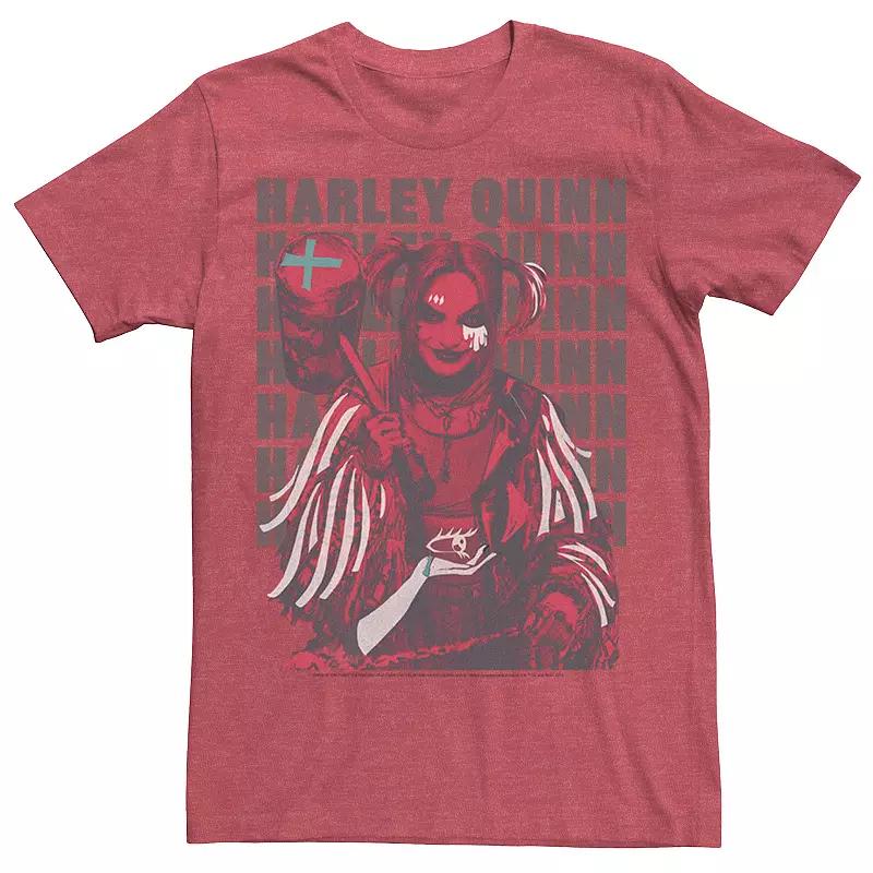Men's Harley Quinn: Birds of Prey Stacked Text Tee,  Product Image