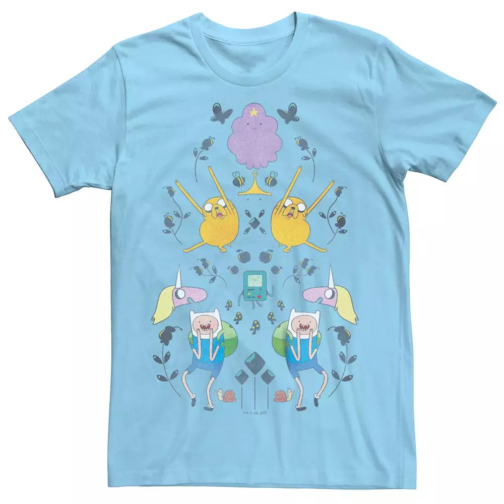 Men's Adventure Time Playful Times Tee, Size: XXL, Light Blue Product Image