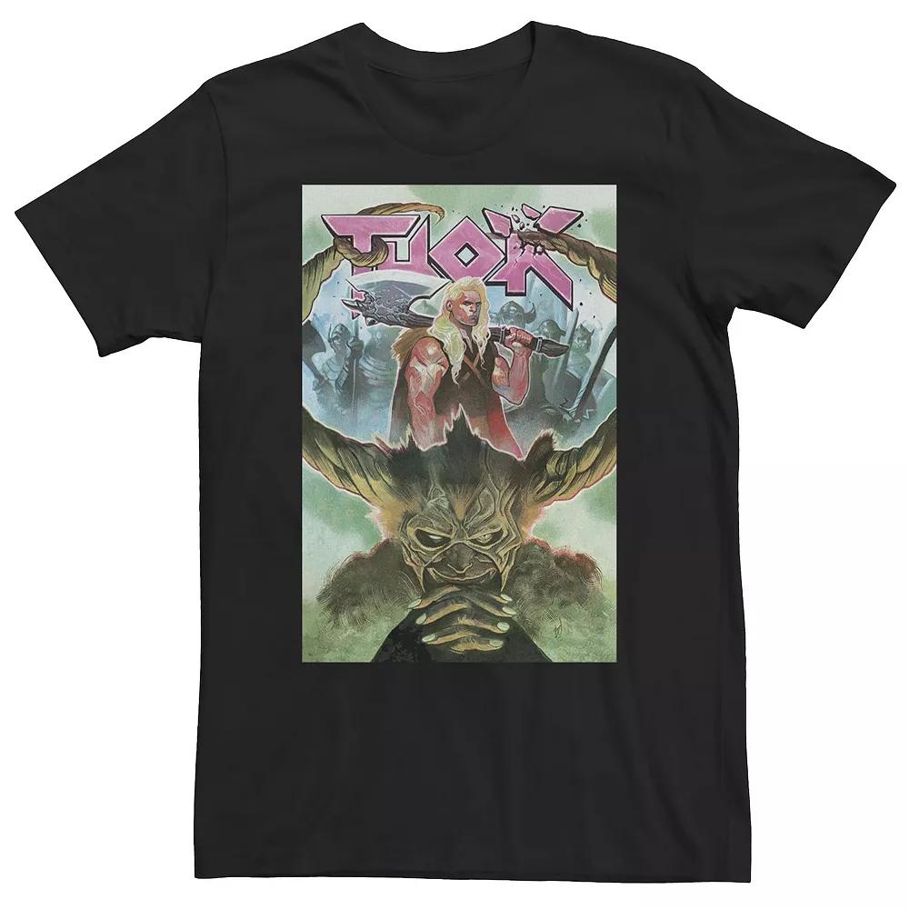 Big & Tall Marvel Tale of Young Thor Comic Cover Tee, Men's,  Product Image