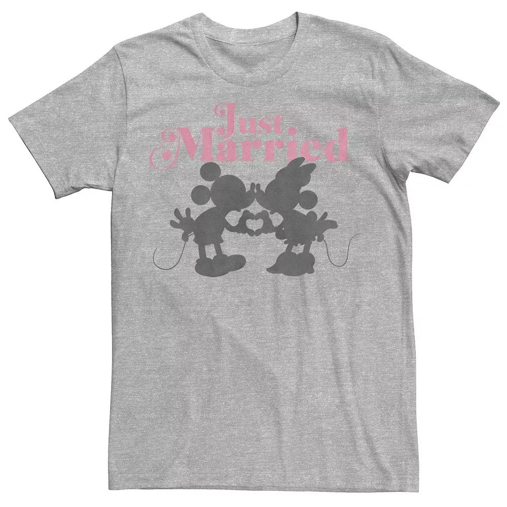Disney's Mickey & Friends Mickey & Minnie Just Married Men's Tee,  Product Image