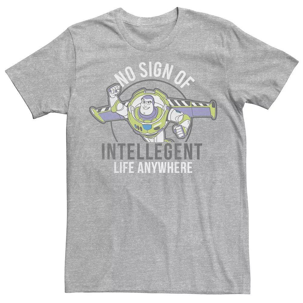 Men's Disney Pixar Toy Story Buzz No Sign Of Intelligent Life Tee,  Product Image
