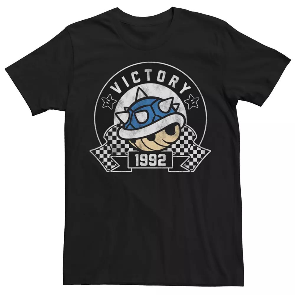 Men's Nintendo Mario Kart Blue Shell Victory Short Sleeve Tee,  Product Image