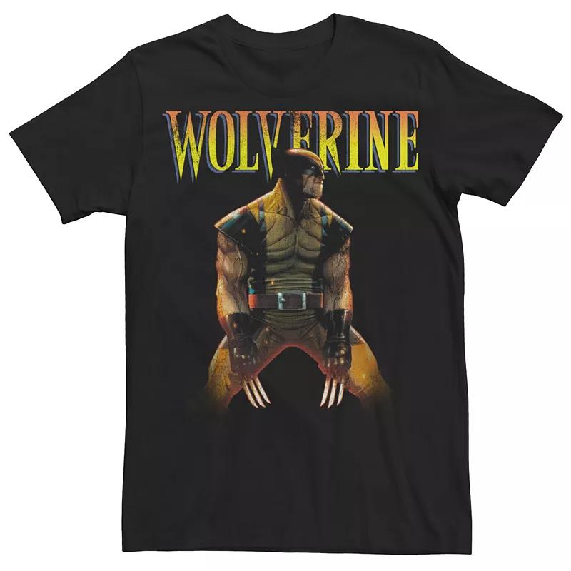 Mens Marvel Comics X-Men Wolverine Profile Tee Product Image