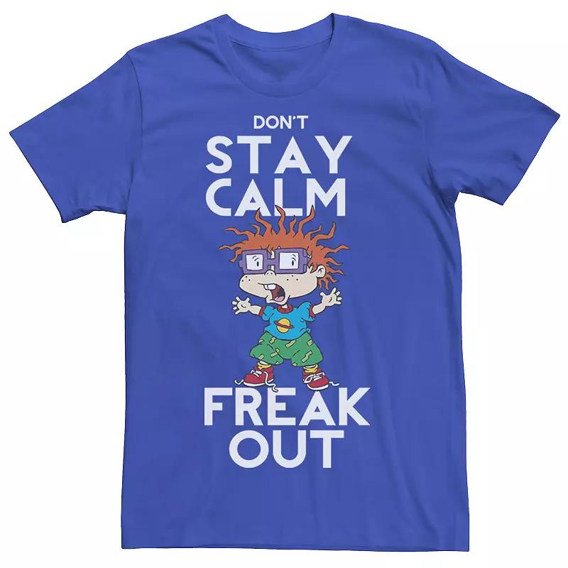 Men's Nickelodeon Rugrats Chuckie Don't Stay Calm Freak Out Graphic Tee,  Product Image