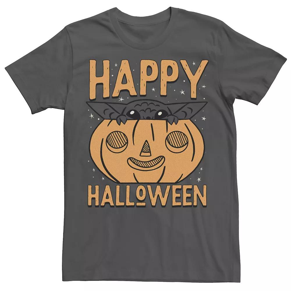 Men's Star Wars The Mandalorian Happy Halloween Sketch Tee, Boy's,  Product Image