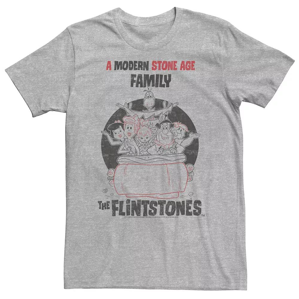 Big & Tall The Flintstones A Modern Stone Age Family Tee, Men's,  Product Image