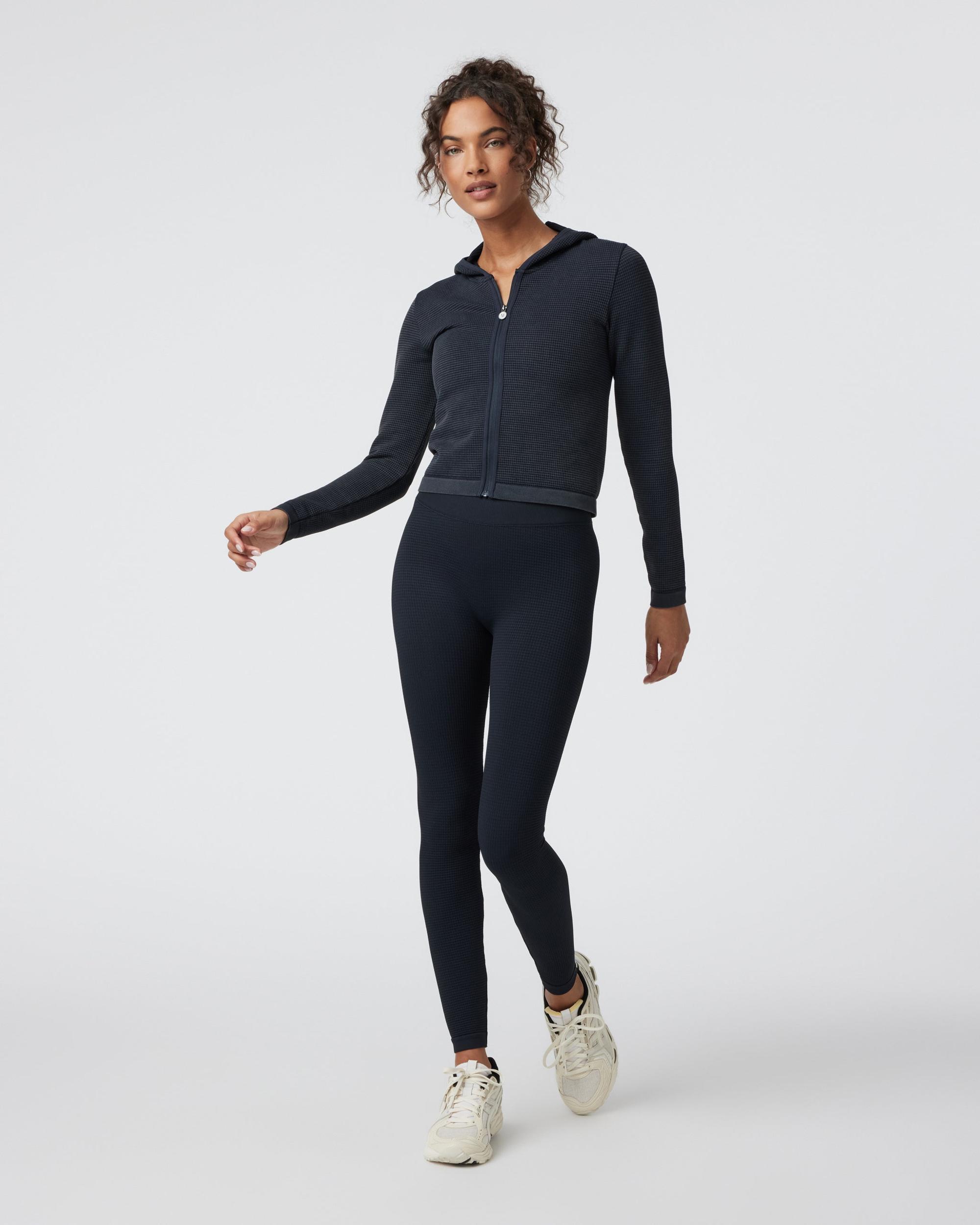 Waffle Seamless Zip Hoodie Product Image