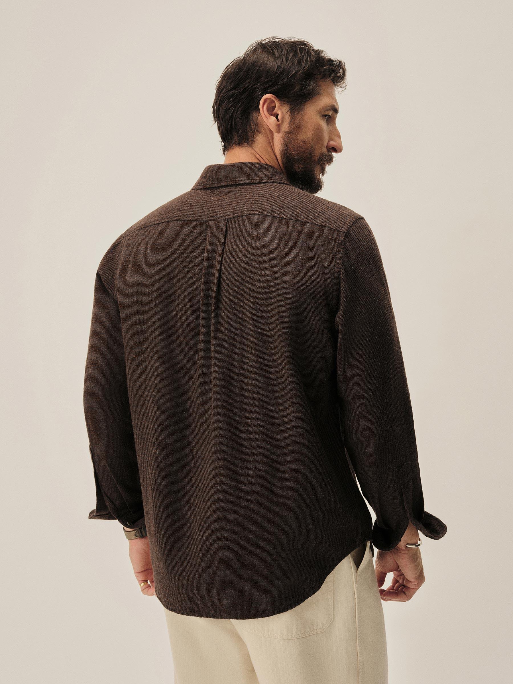 Charcoal Chainmail Check Pacific Twill Flannel Bd Shirt Product Image