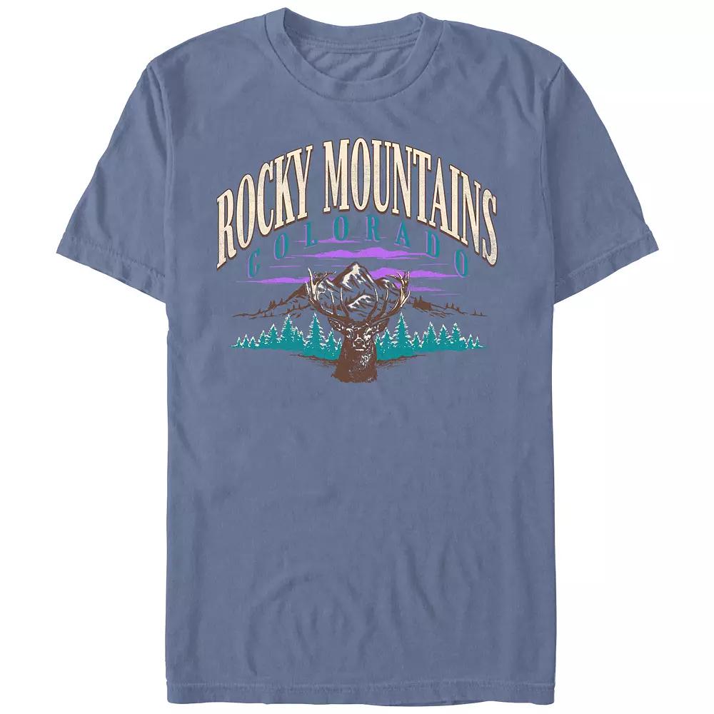 Men's Comfort Colors® Rocky Mountains Colorado Graphic Tee,  Product Image