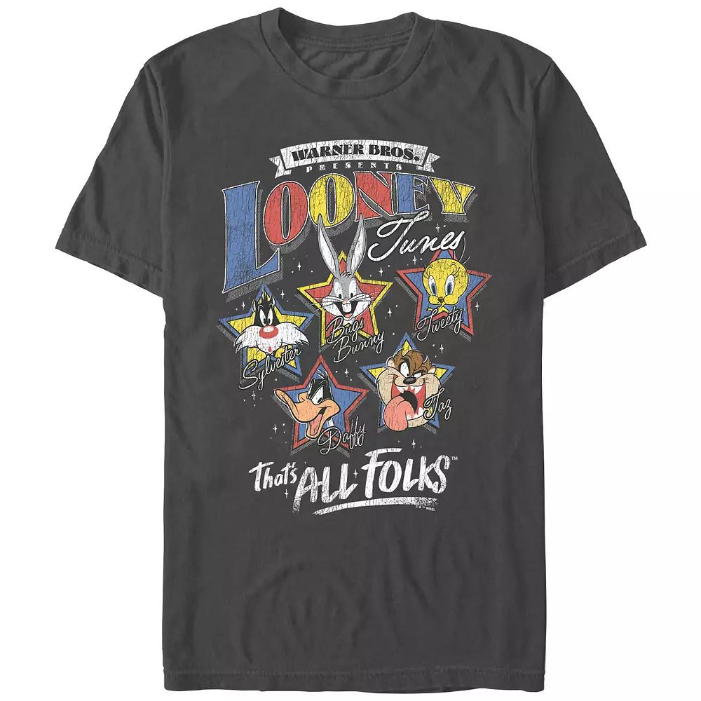 Men's Looney Tunes Hall Of Stars Graphic Tee,  Product Image
