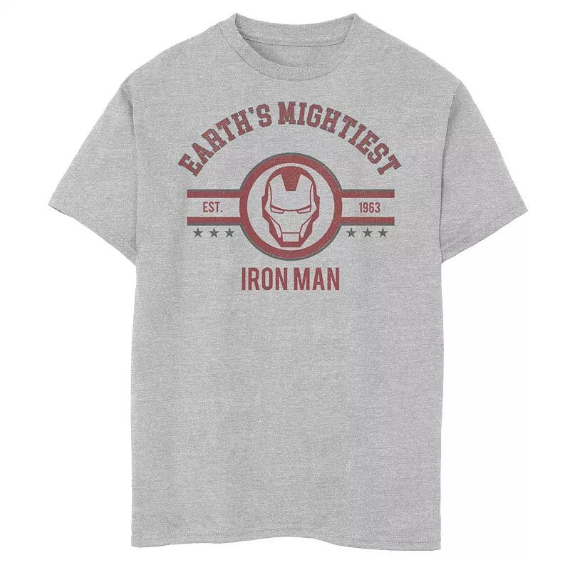 Boys 8-20 Marvel Avengers Earth's Mightiest Iron Man Logo Graphic Tee, Boy's,  Product Image