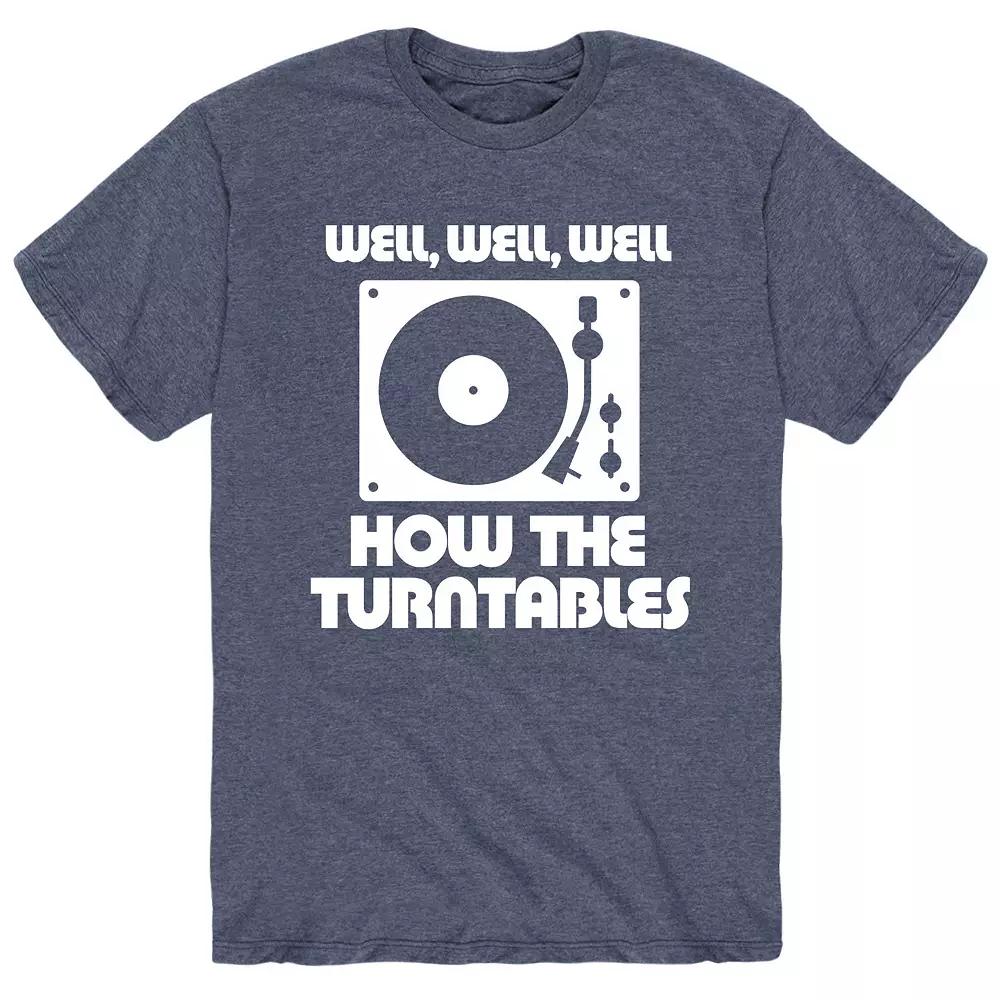 Men's Well Well Turntables Tee,  Product Image