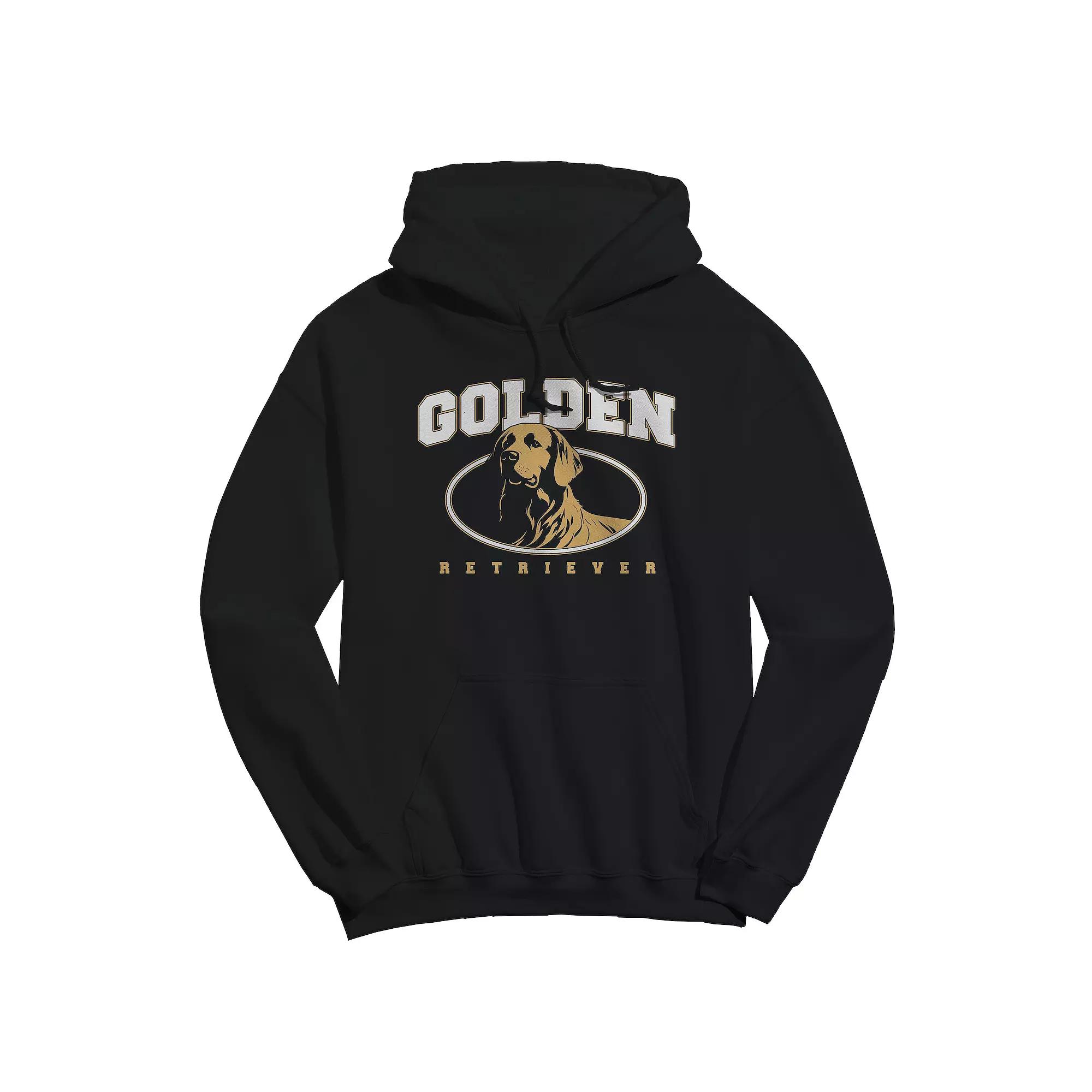 Men's COLAB89 Golden Retriever Graphic Hoodie, Adult Unisex,  Product Image