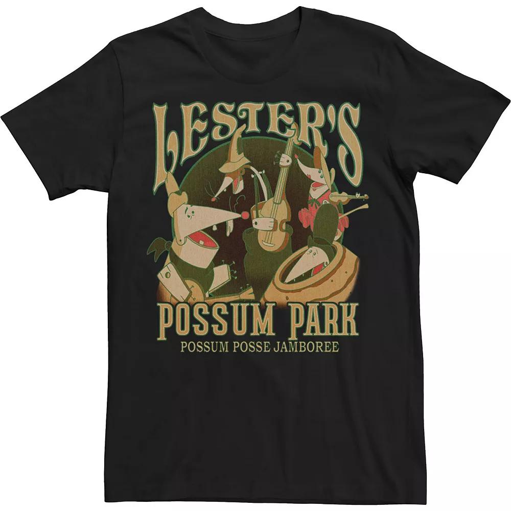 Disney's A Goofy Movie Men's Lester's Possum Park Tee,  Product Image