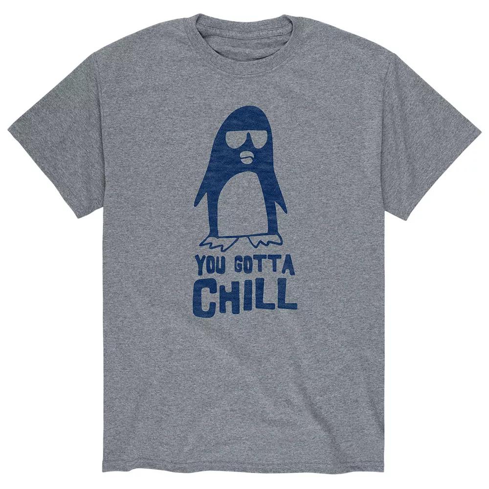 Men's You Gotta Chill Tee, Size: XL, Gray Product Image