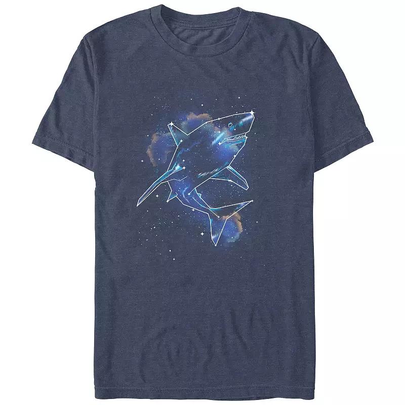 Men's Shark Galaxy Graphic Tee,  Product Image