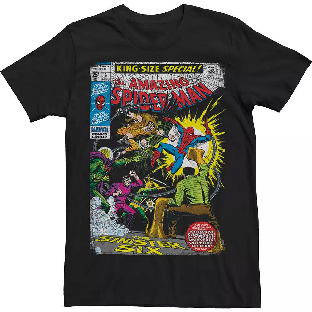 Big & Tall Marvel The Amazing Spider-Man King- Product Image