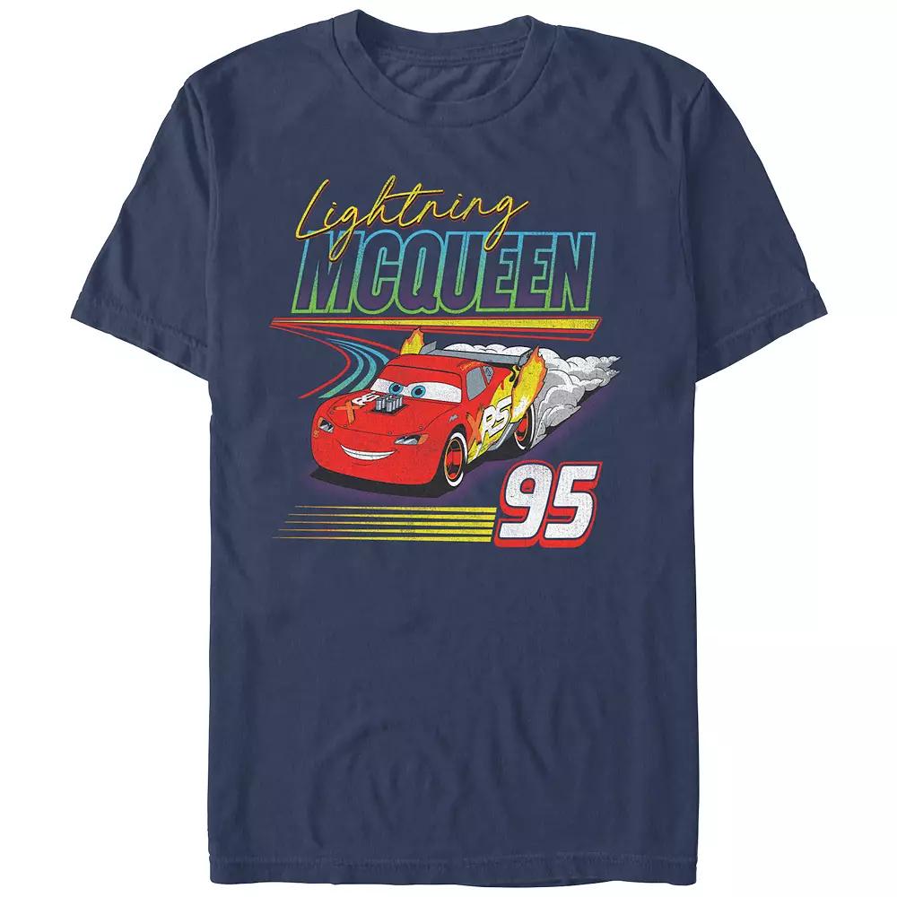 Men's Comfort Colors® Disney / Pixar's Cars Lightning McQueen 95 Graphic Tee,  Product Image