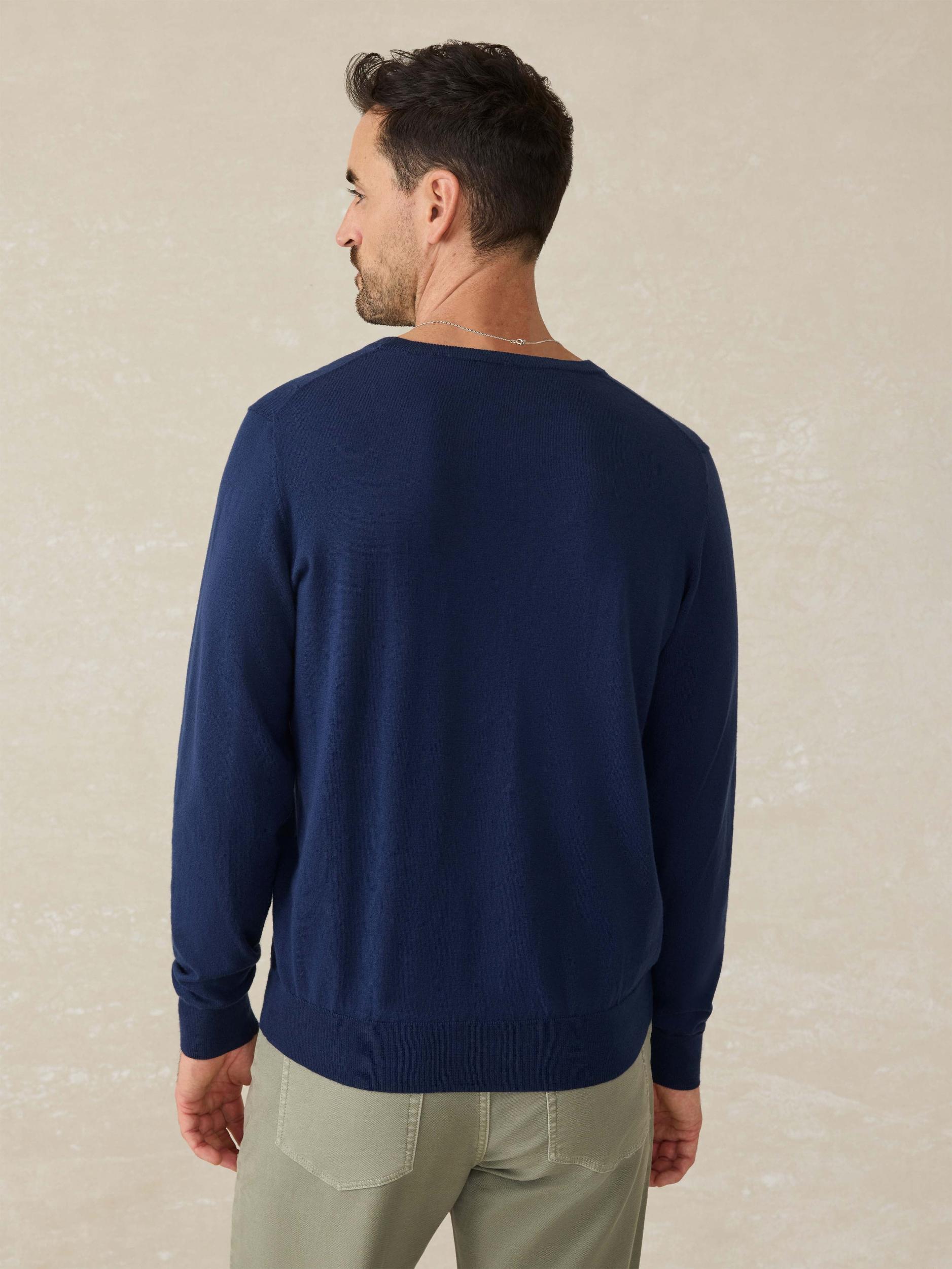 Movement™ Crewneck Sweater - Marine Navy Heather Male Product Image