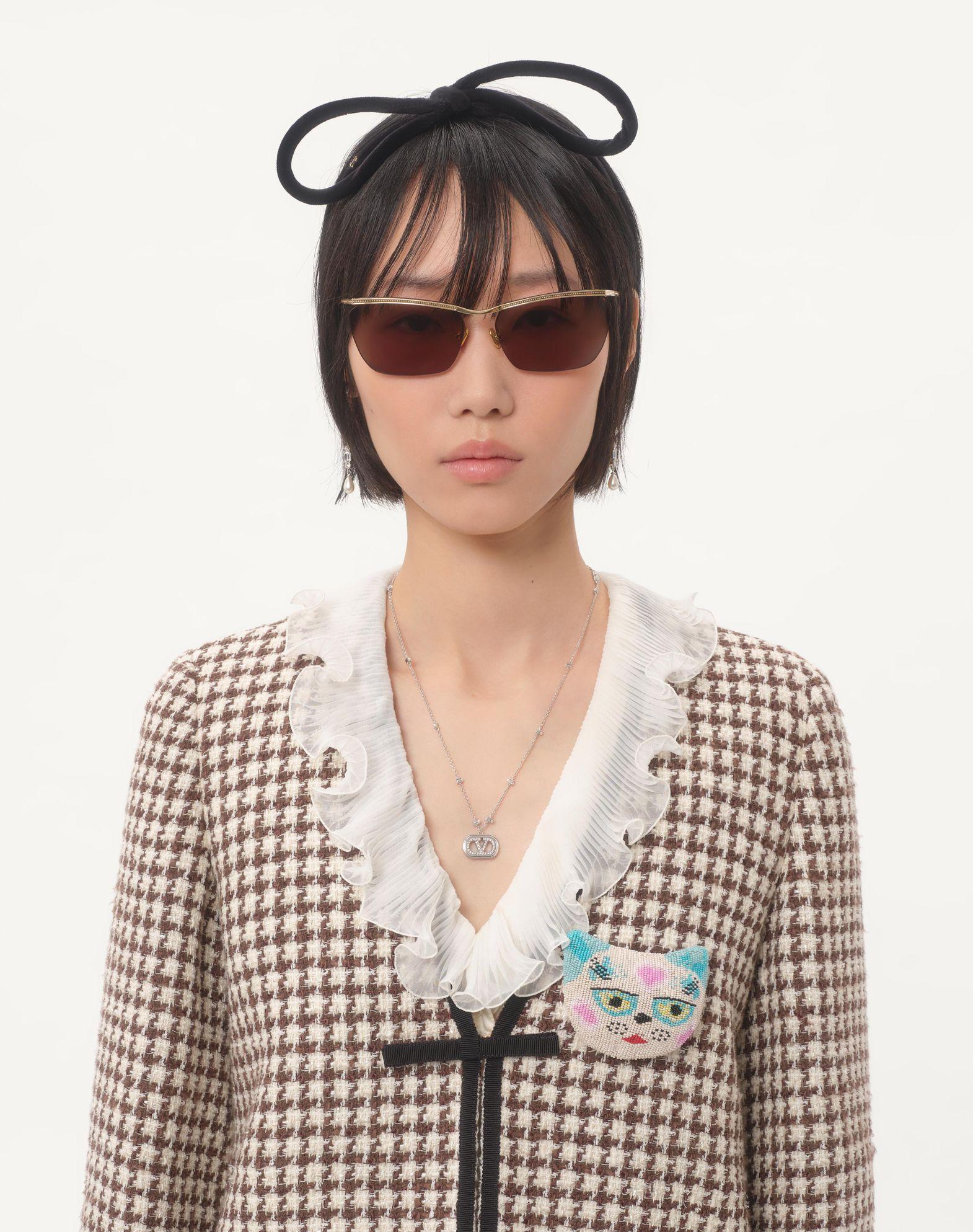 Valentino Garavani Vain Soft Embroidered Small Shoulder Bag Product Image