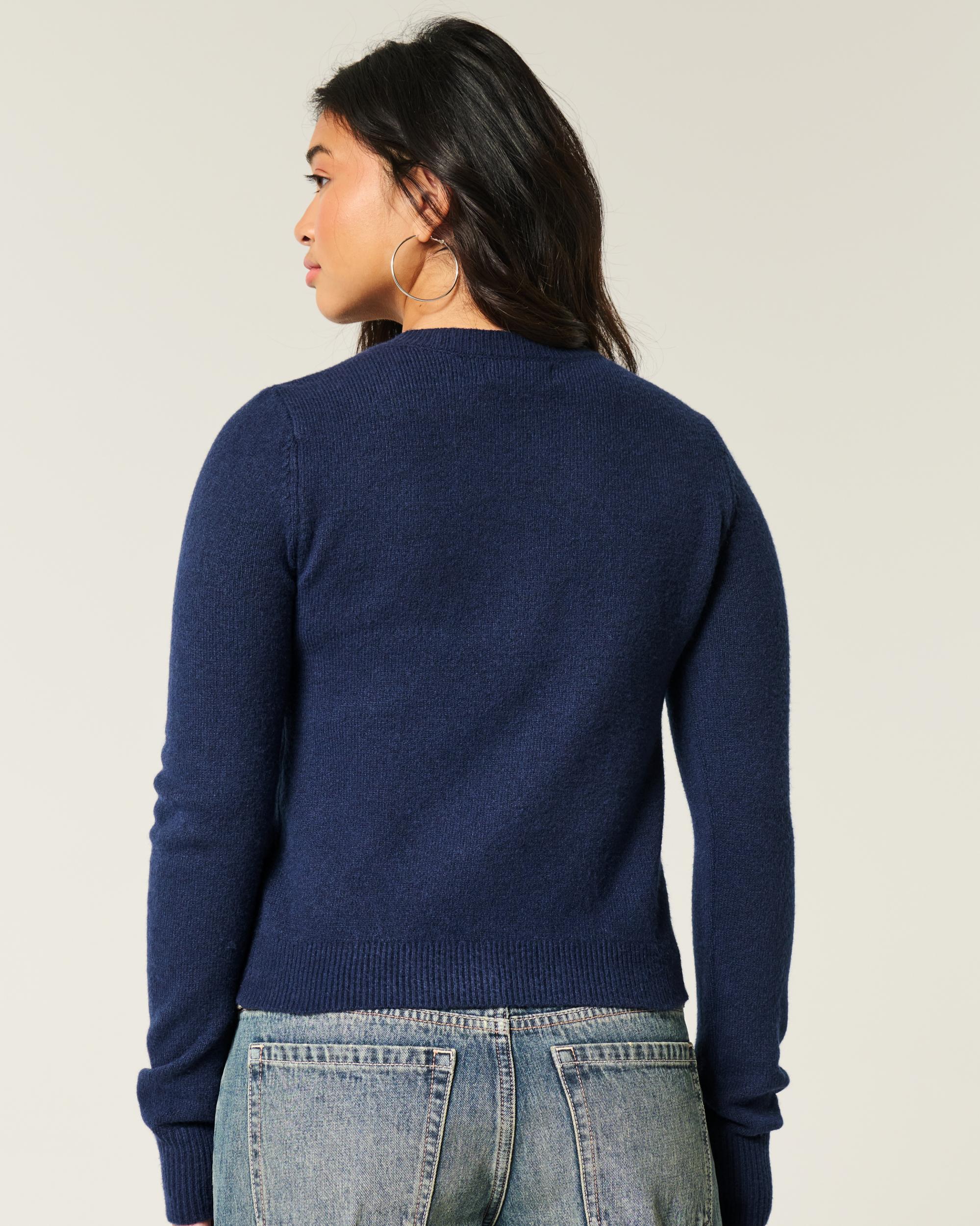 Hollister Comfy Cloud Easy Bow Pocket Cardigan Product Image
