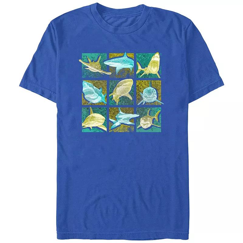 Men's Shark Portraits Graphic Tee,  Product Image
