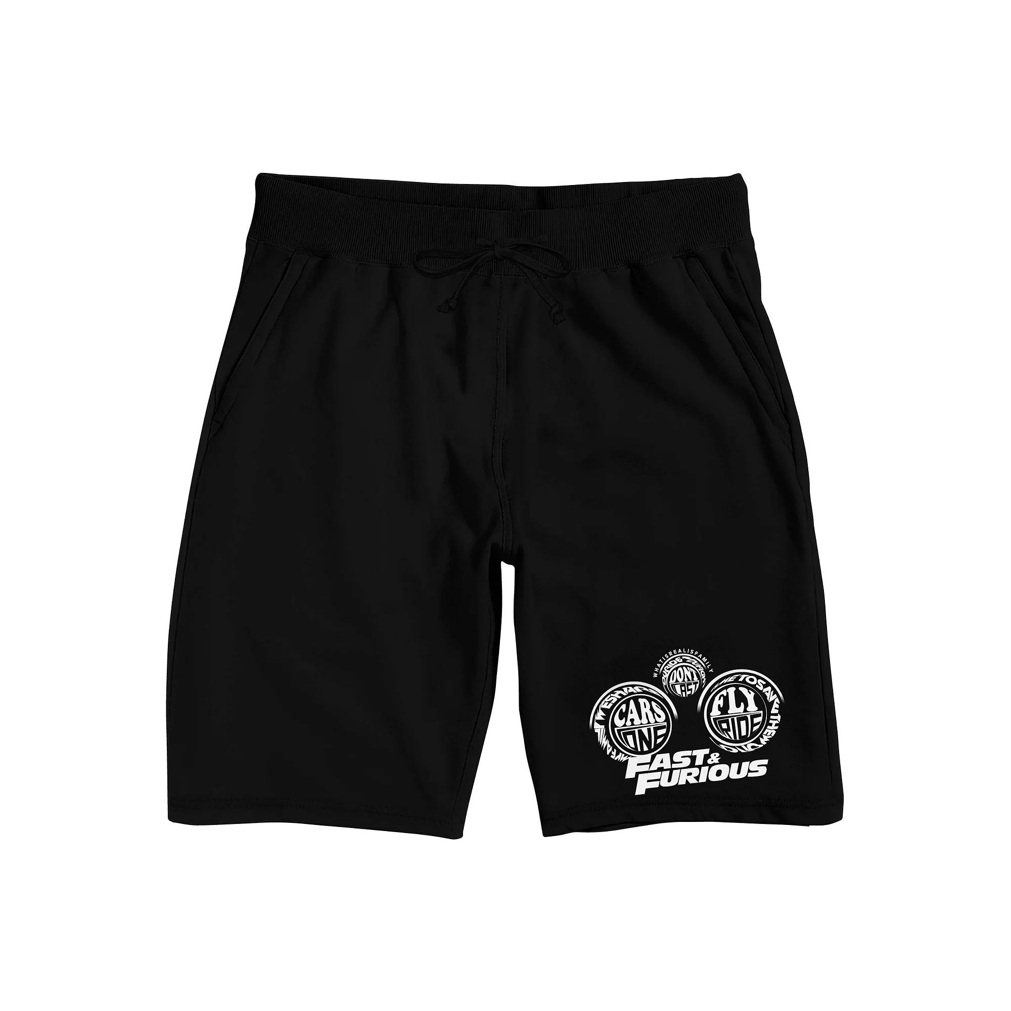 Men's Fast & Furious Circle Pajama Shorts,  Product Image