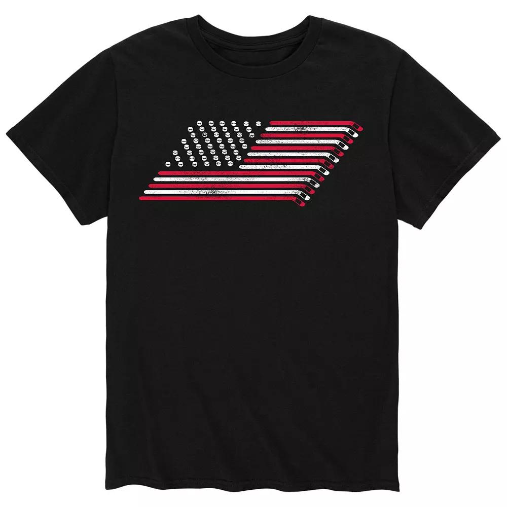 Men's Hockey Flag Tee,  Product Image