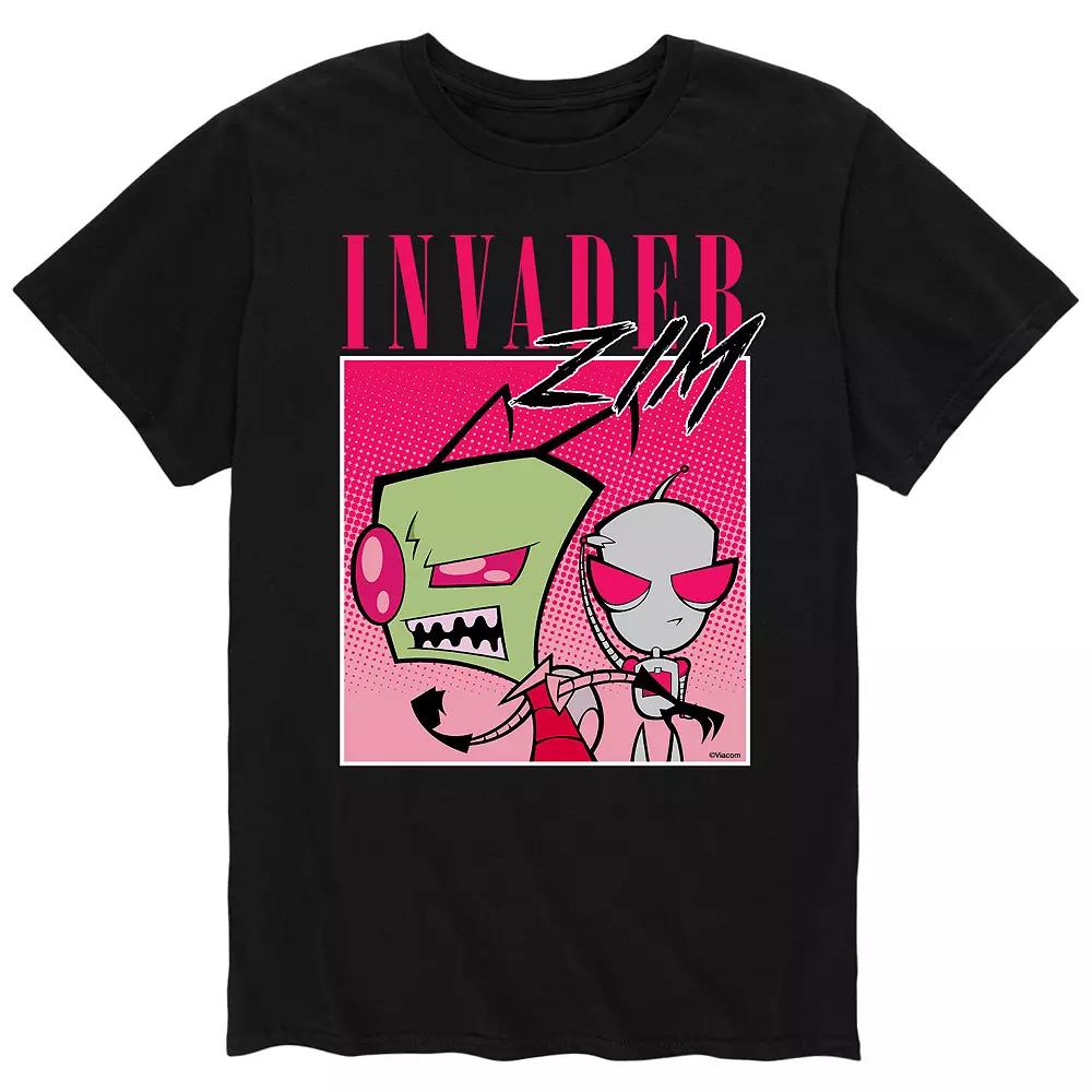 Men's Invader Zim Pink Box Tee,  Product Image