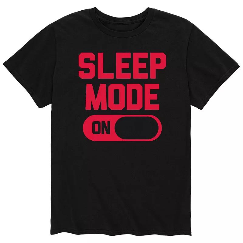 Men's Sleep Mode On Tee,  Product Image