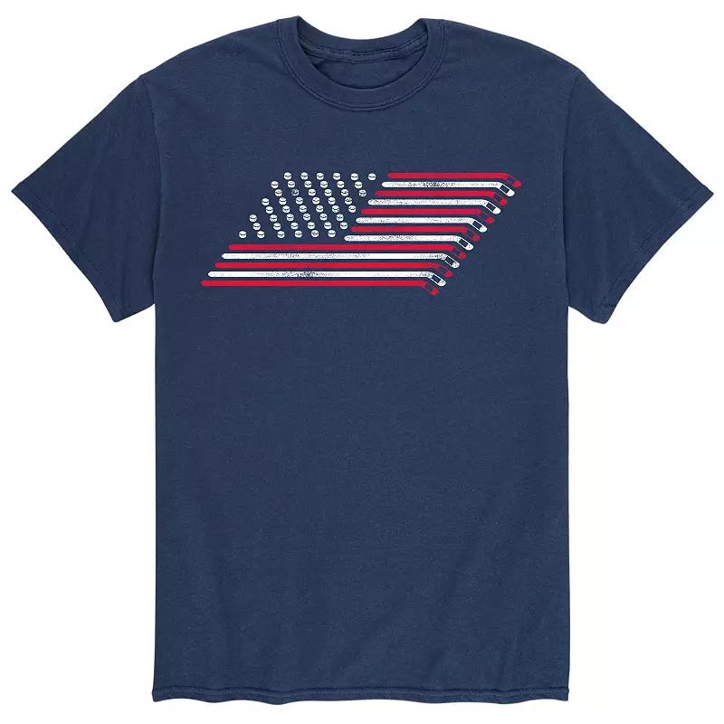 Men's Hockey Flag Tee,  Product Image