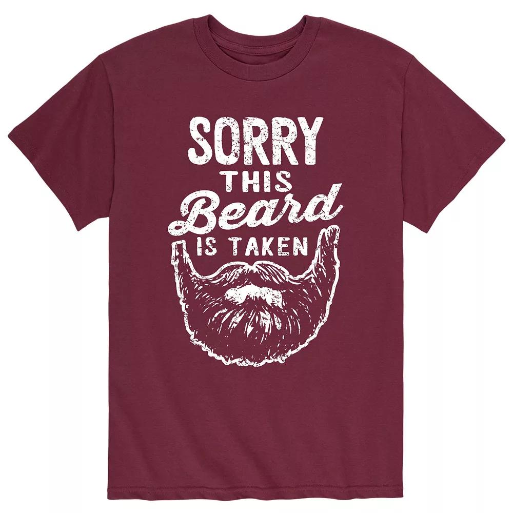 Men's "Sorry This Beard Is Taken" Tee,  Product Image
