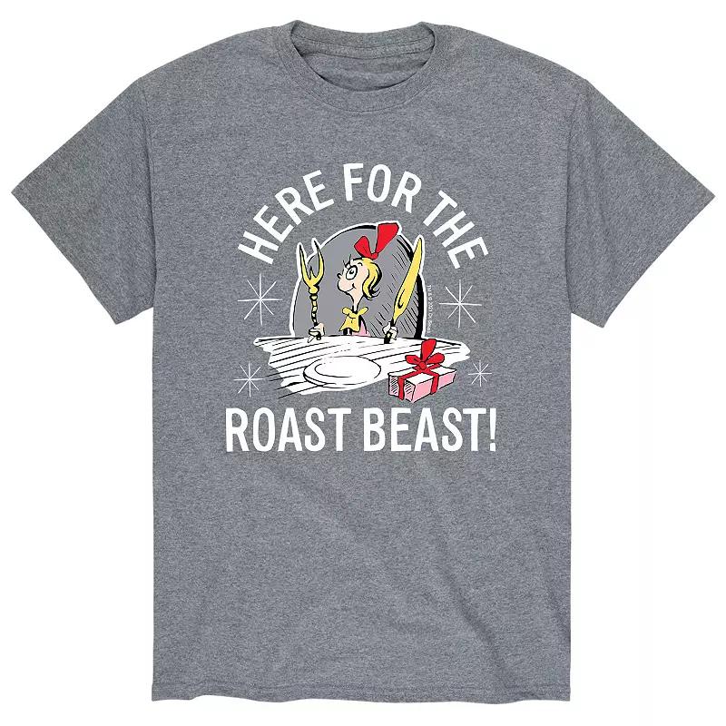 Men's Dr. Seuss The Grinch "Here For The Roast Beast!" Tee,  Product Image