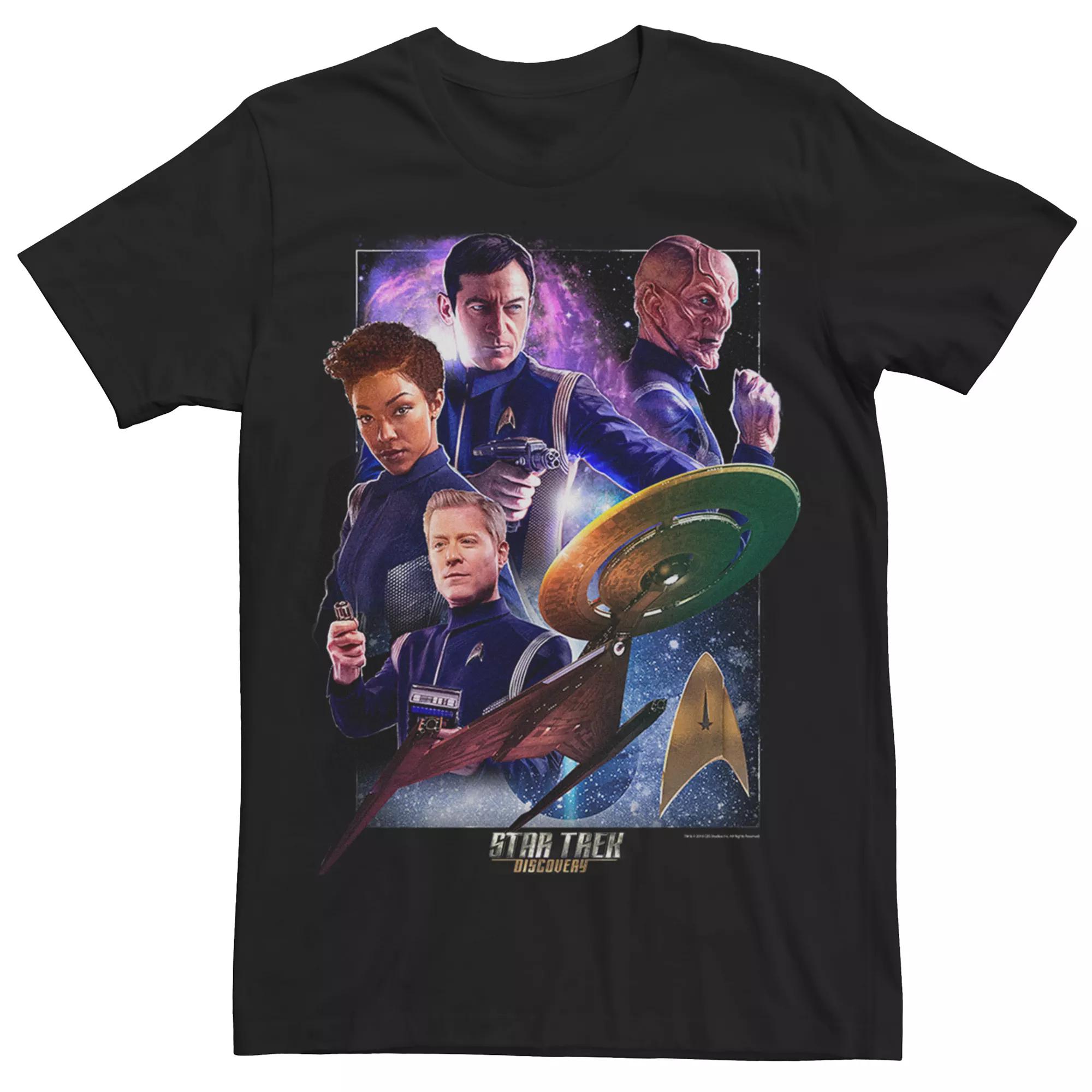 Men's Star Trek Discovery Group Shot Poster Tee,  Product Image