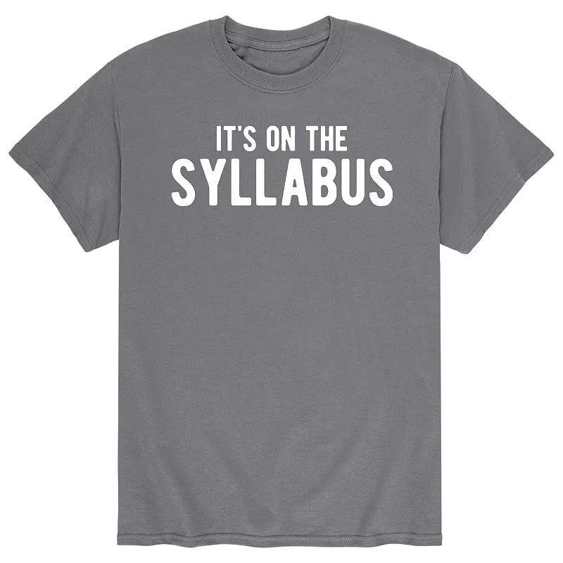 Men's Its On The Syllabus Tee,  Product Image